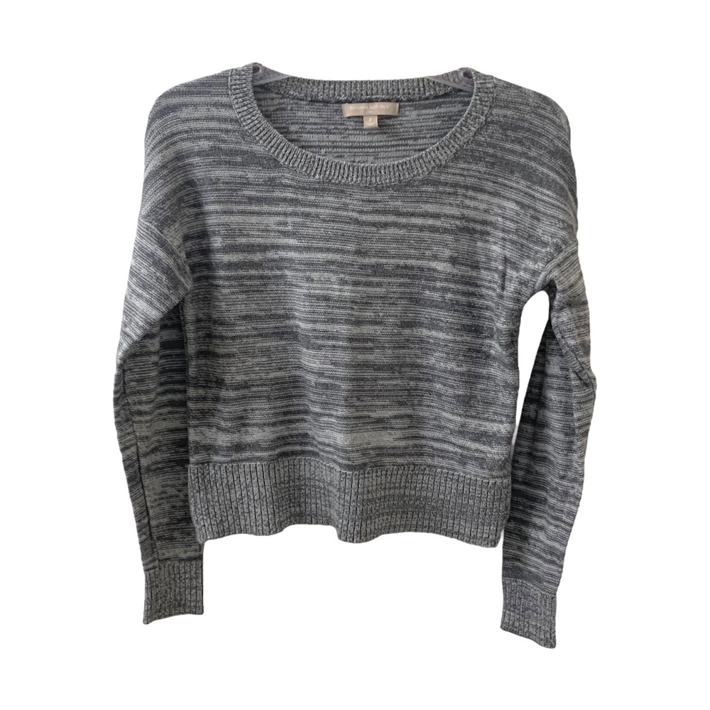 Banana Republic Spacedye Boxy Cropped Sweater
